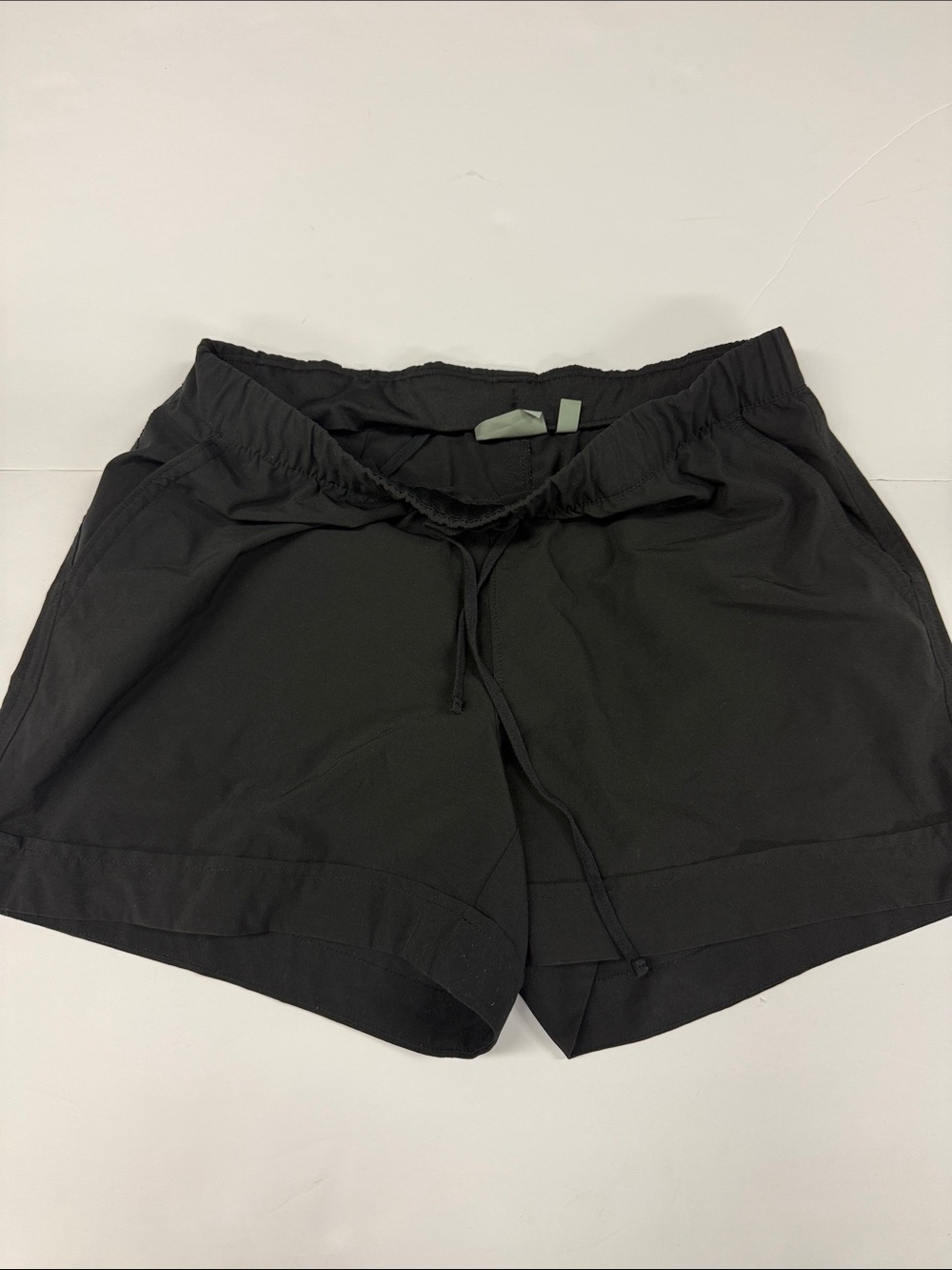 Athleta Black Elastic Waist Athletic Shorts